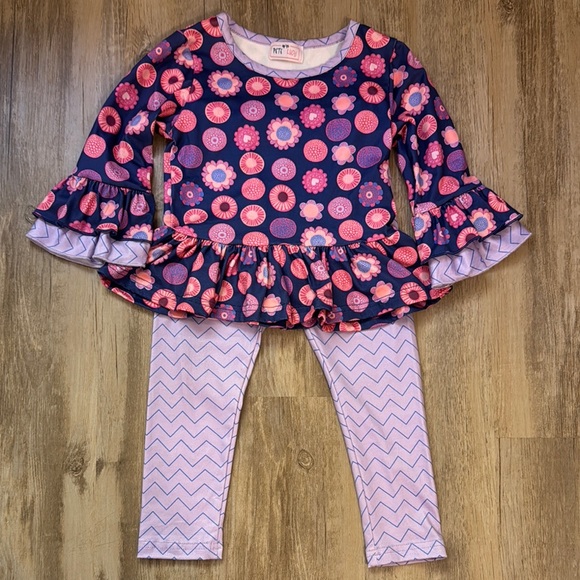 Bunch of Flowers Jumpsuit by Pete + Lucy